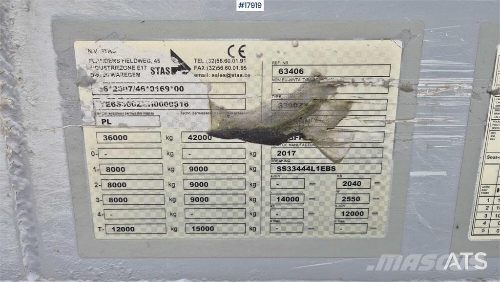 Stas S300ZX Návesy s pohyblivou podlahou