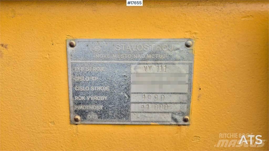 Stavostroj VV 111 Ťahačové valce