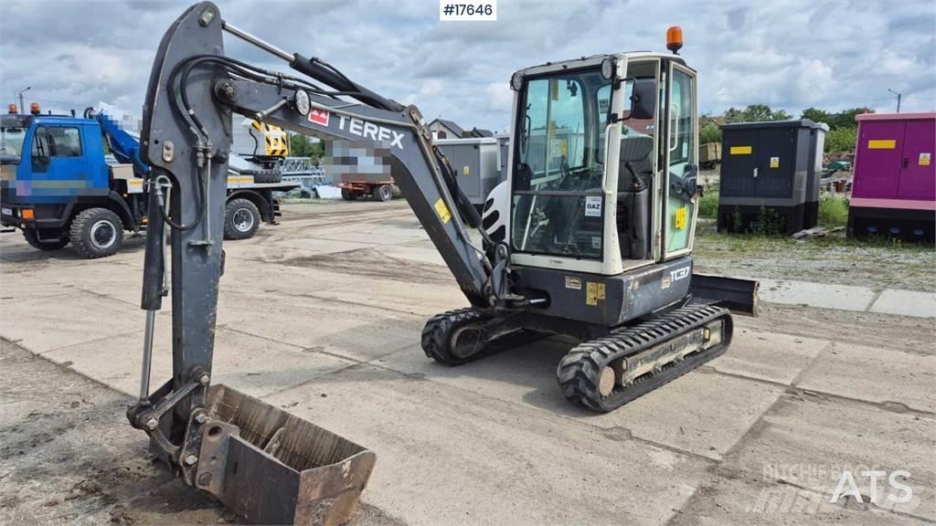 Terex TC 37 Mini rýpadlá < 7t