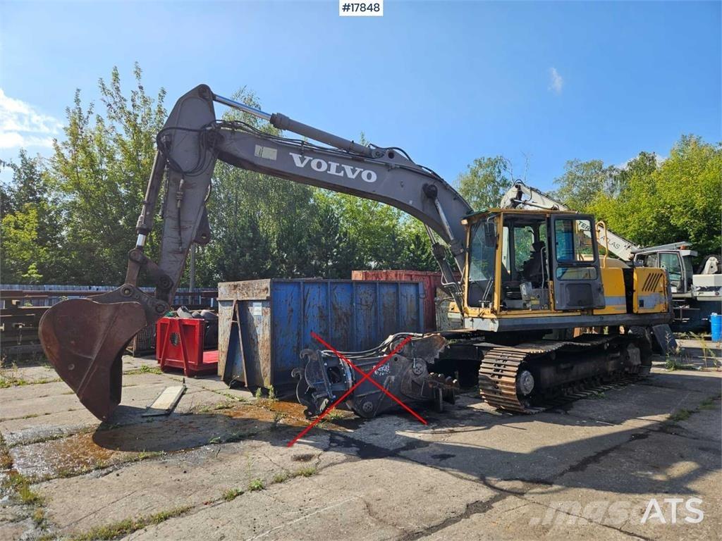 Volvo EC 280 Pásové rýpadlá