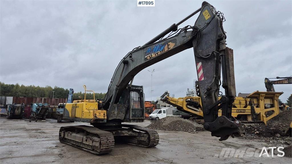 Volvo EC 290 CL Pásové rýpadlá