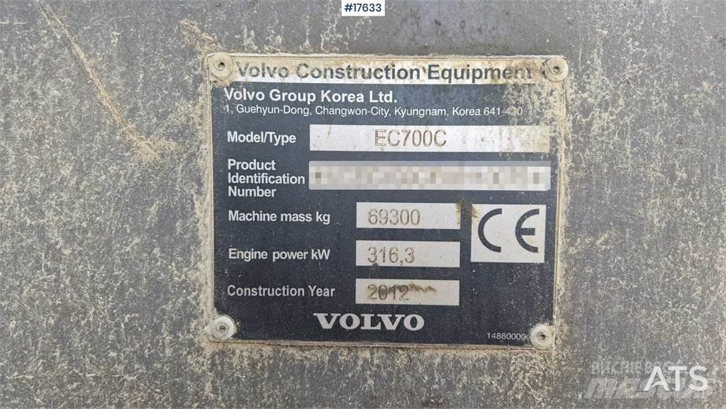 Volvo EC 700C Pásové rýpadlá