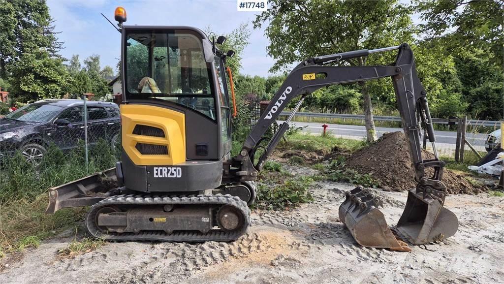 Volvo ECR25D Mini rýpadlá < 7t