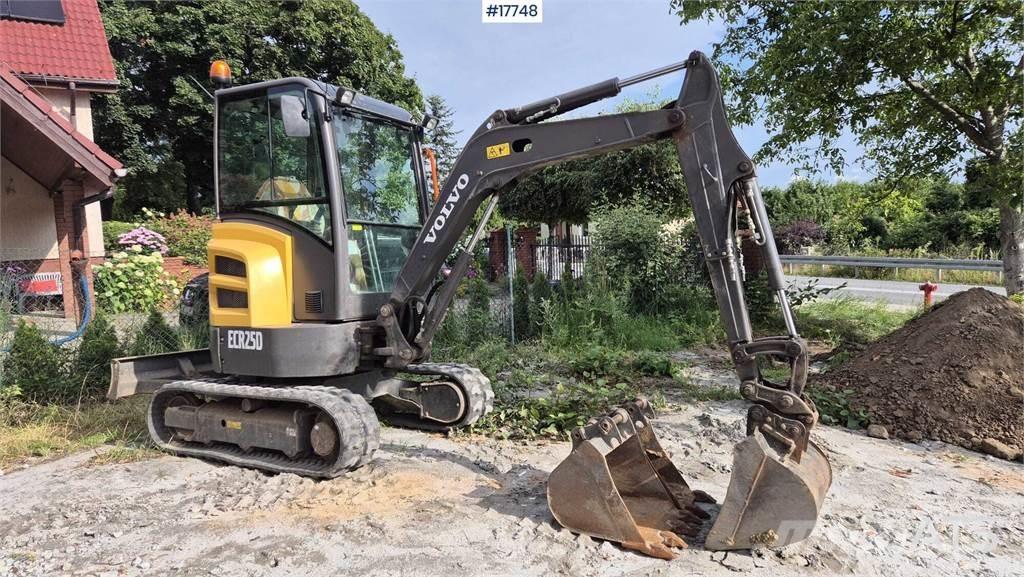 Volvo ECR25D Mini rýpadlá < 7t