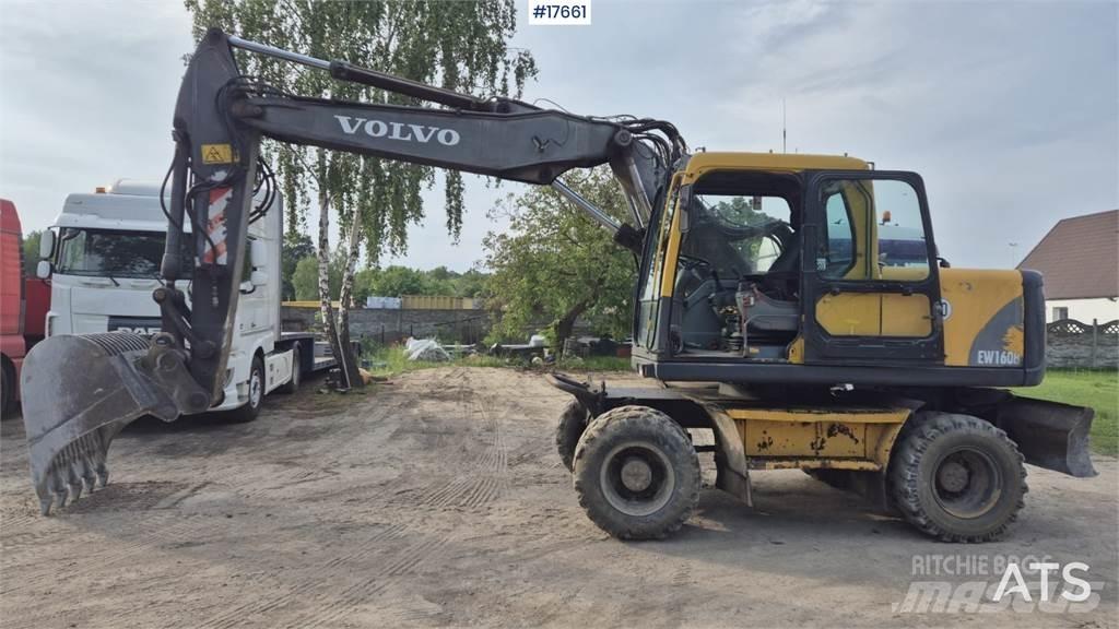 Volvo EW 160B Kolesové rýpadlá