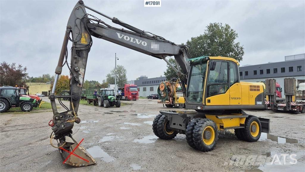 Volvo EW 160C Kolesové rýpadlá