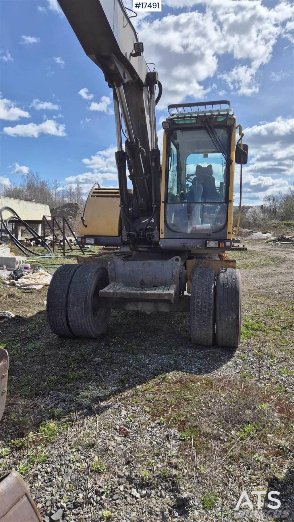 Volvo EW160B Kolesové rýpadlá