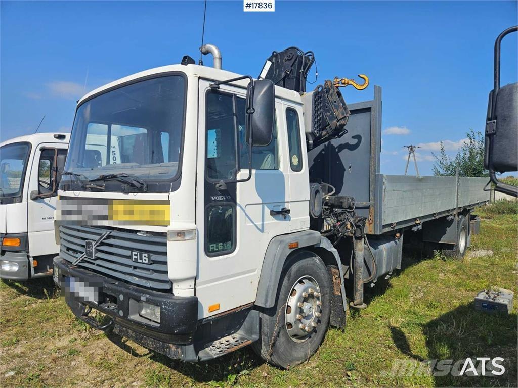 Volvo FL 619 Autožeriavy, hydraulické ruky