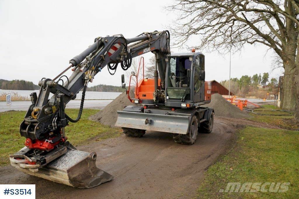 Atlas 140W Excavator Pásové rýpadlá