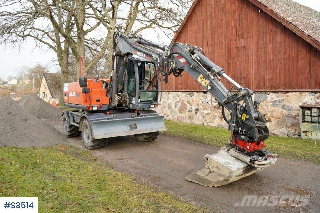 Atlas 140W Excavator Pásové rýpadlá