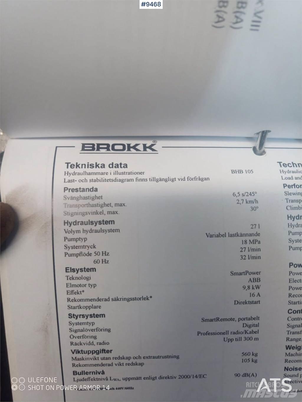 Brokk 70 Stavebníctvo - ostatné