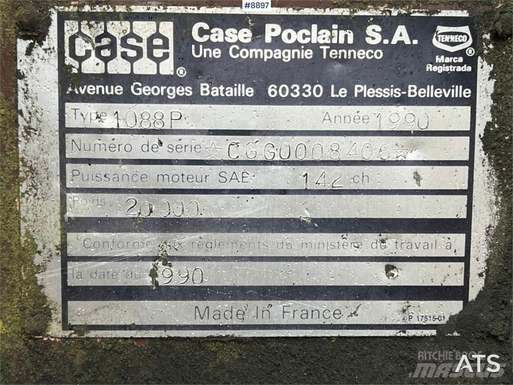CASE 1088 Kolesové rýpadlá