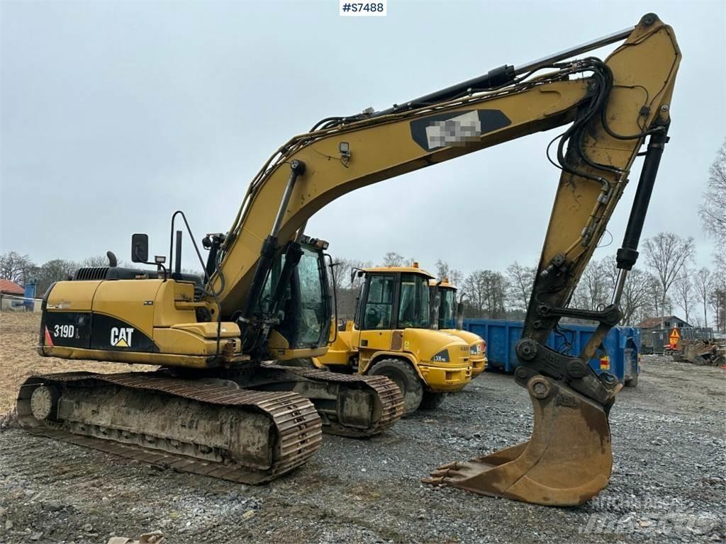 CAT 319D Pásové rýpadlá