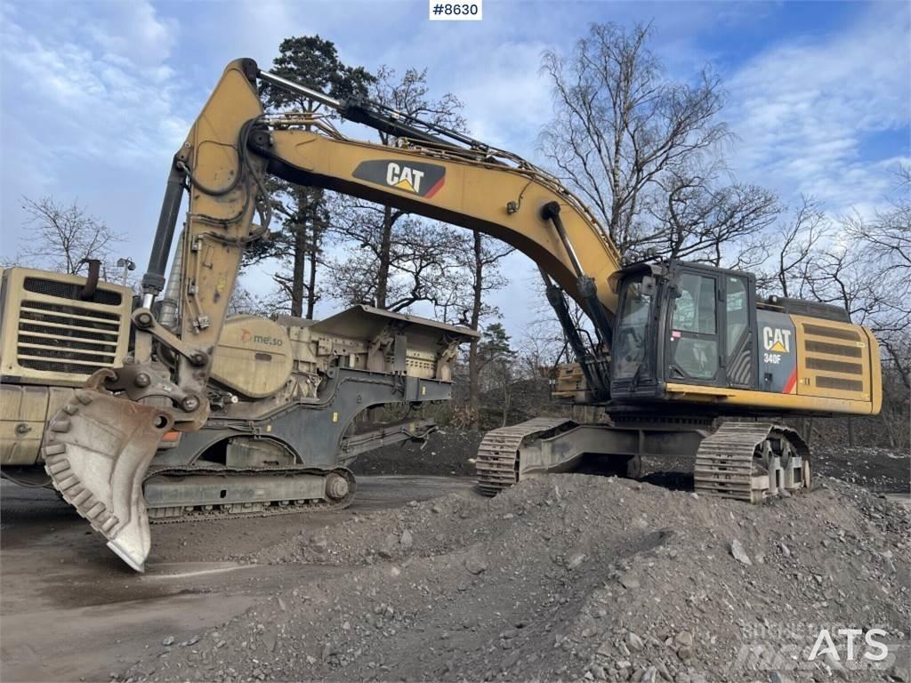 CAT 340F Pásové rýpadlá