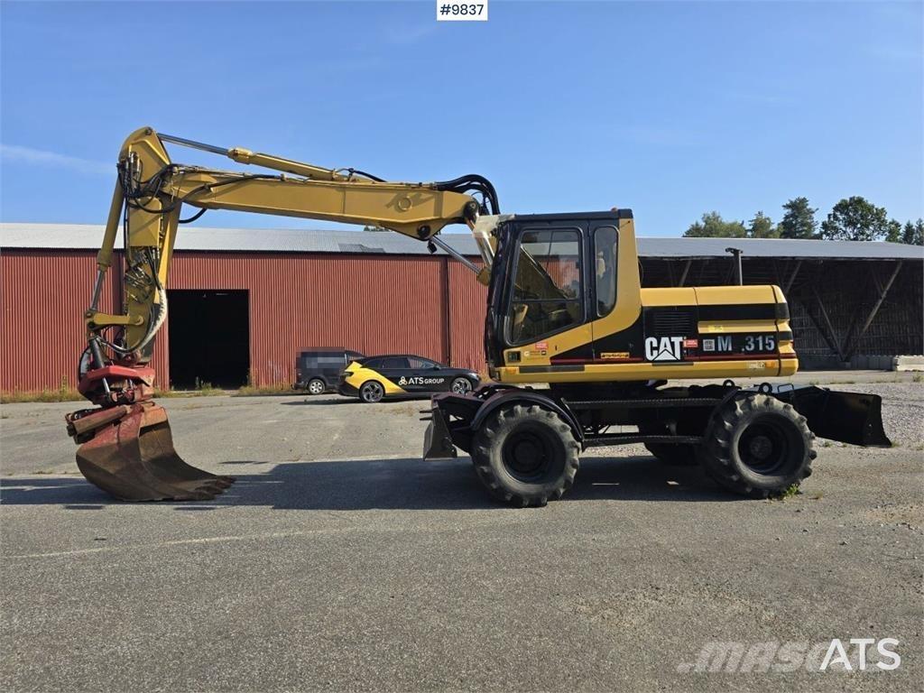 CAT M315 Kolesové rýpadlá