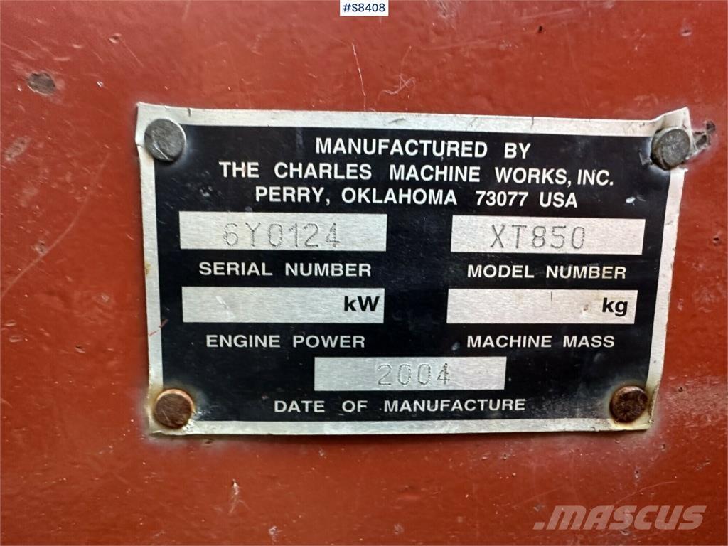 Ditch Witch XT850 Šmykom riadené nakladače