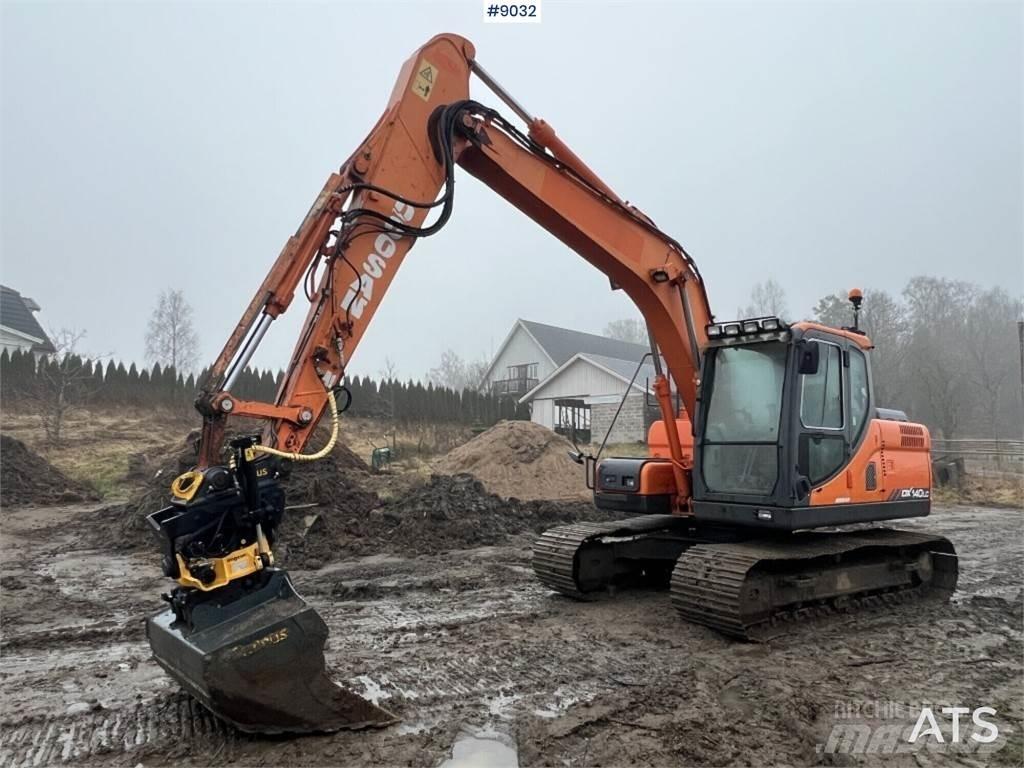 Doosan DX140LC Pásové rýpadlá