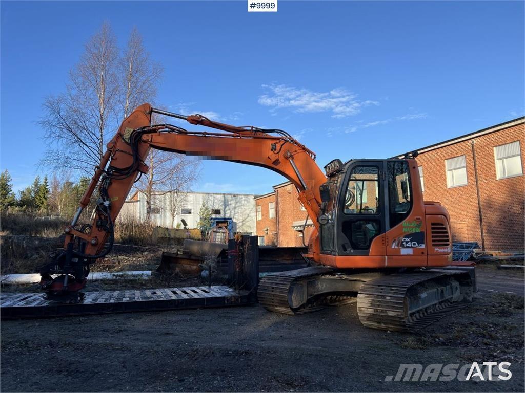 Doosan DX140LCR-3 Pásové rýpadlá