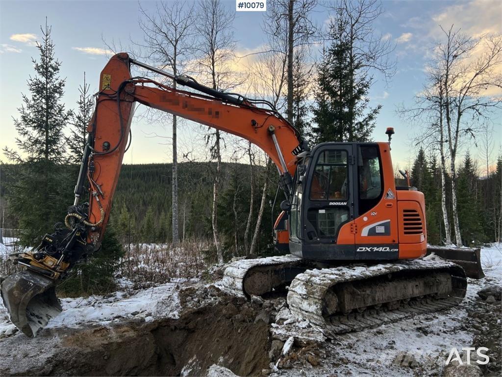 Doosan DX140LCR-5 Pásové rýpadlá