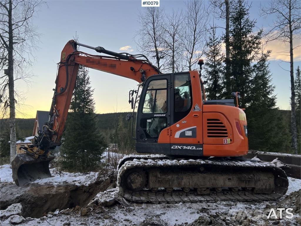 Doosan DX140LCR-5 Pásové rýpadlá