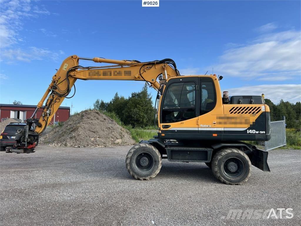 Hyundai 140W-9A Kolesové rýpadlá