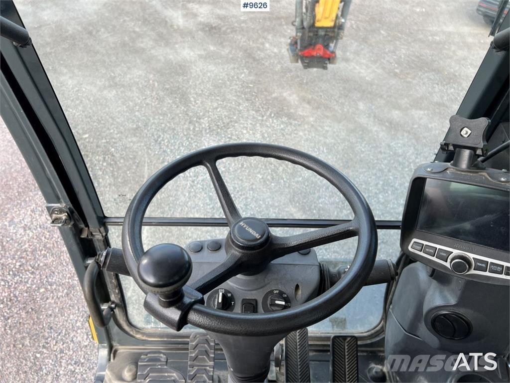 Hyundai 140W-9A Kolesové rýpadlá