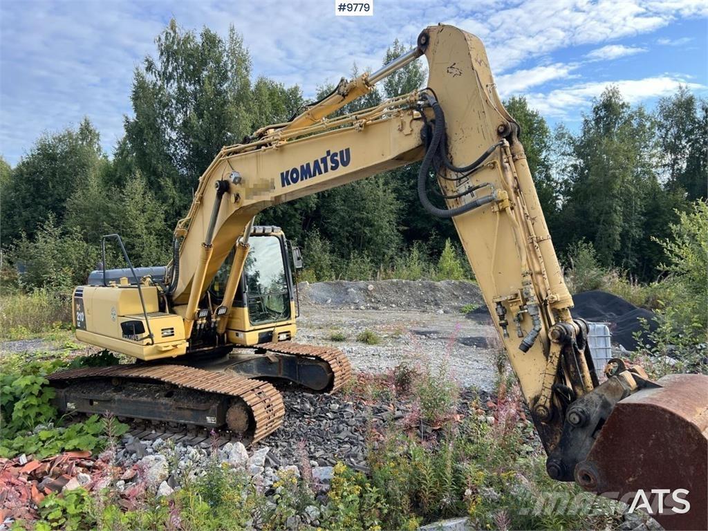 Komatsu PC210LC-8 Pásové rýpadlá