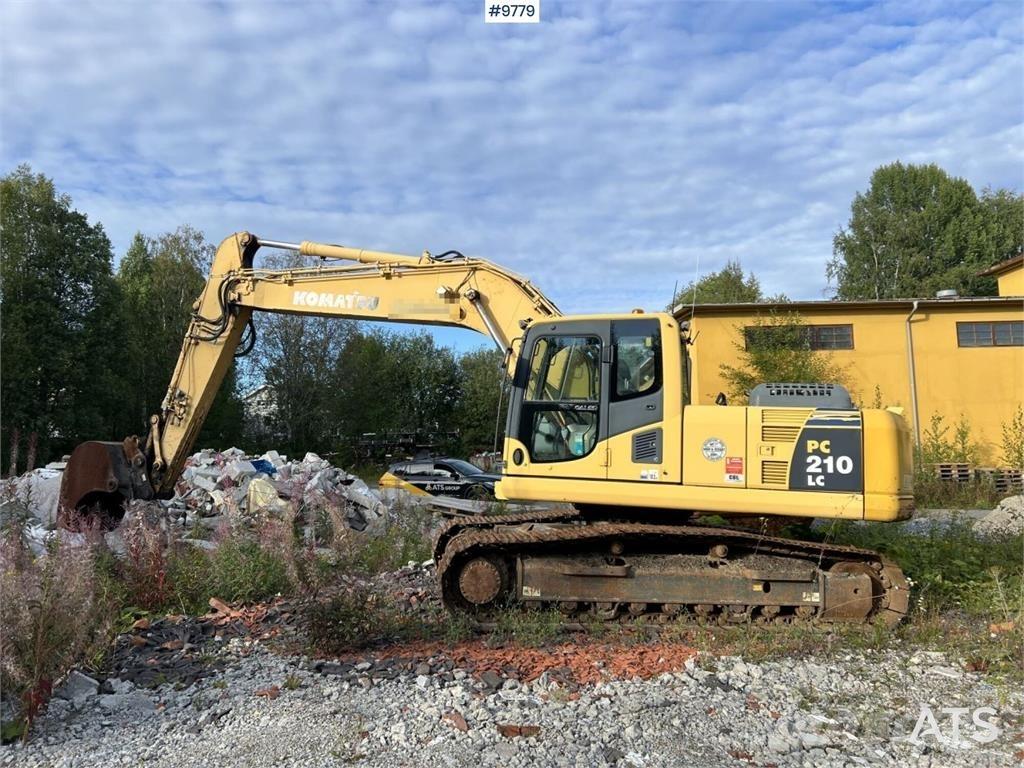 Komatsu PC210LC-8 Pásové rýpadlá