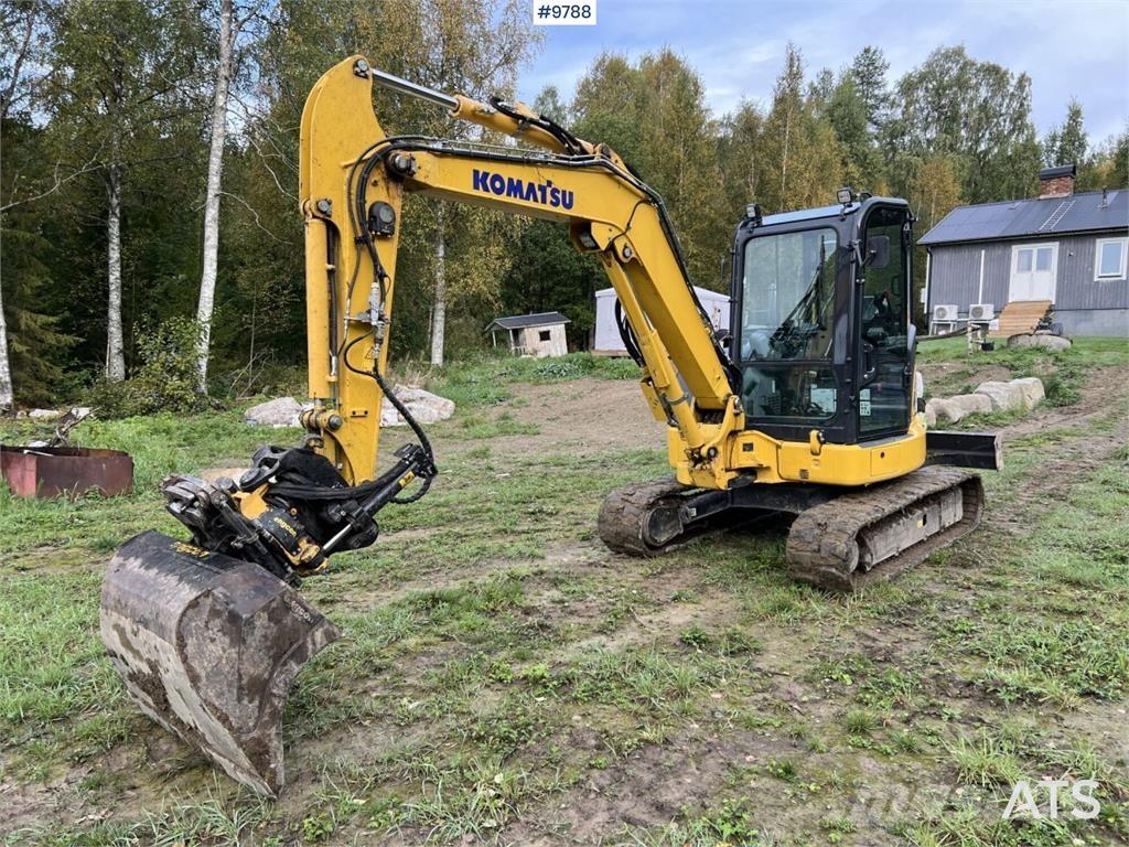 Komatsu PC55MR-5E0 Mini rýpadlá < 7t
