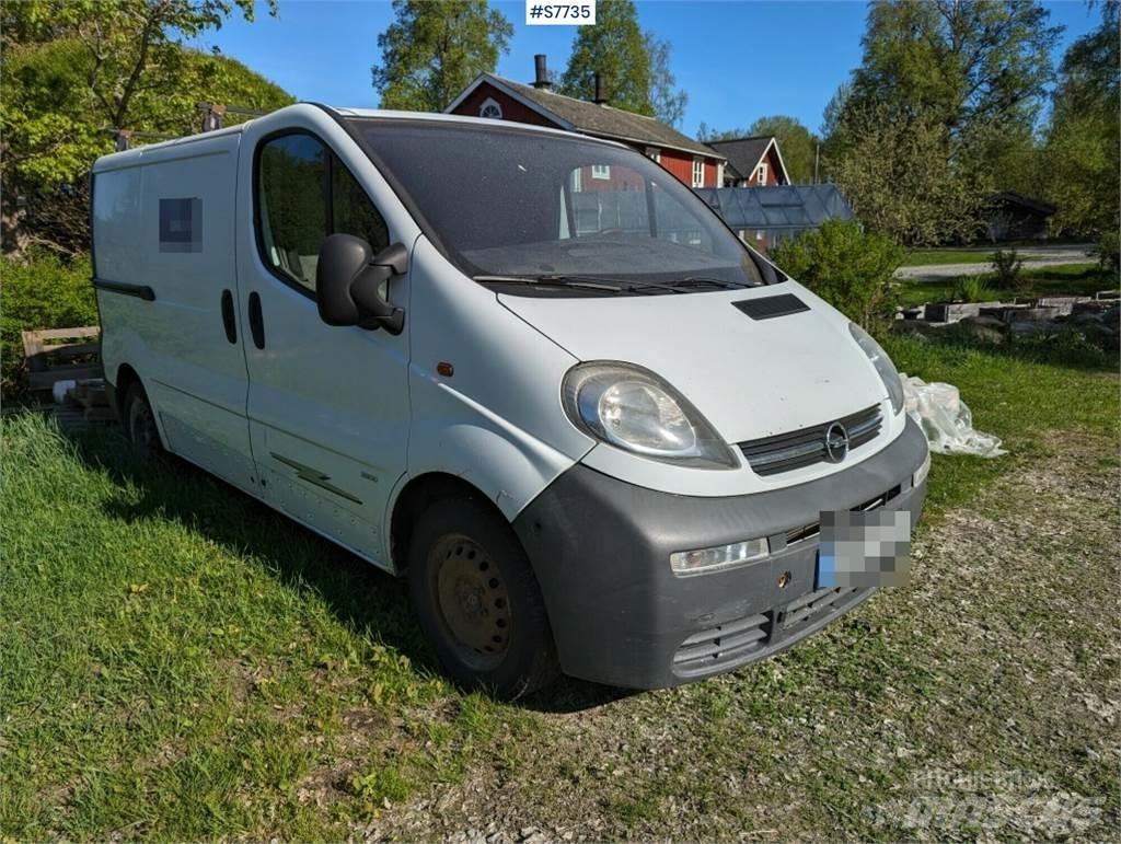 Opel Vivaro Stavebníctvo - ostatné