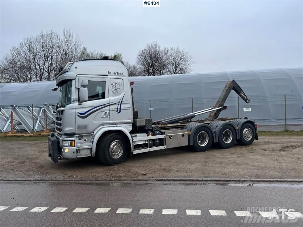 Scania G490 Hákový nosič kontajnerov