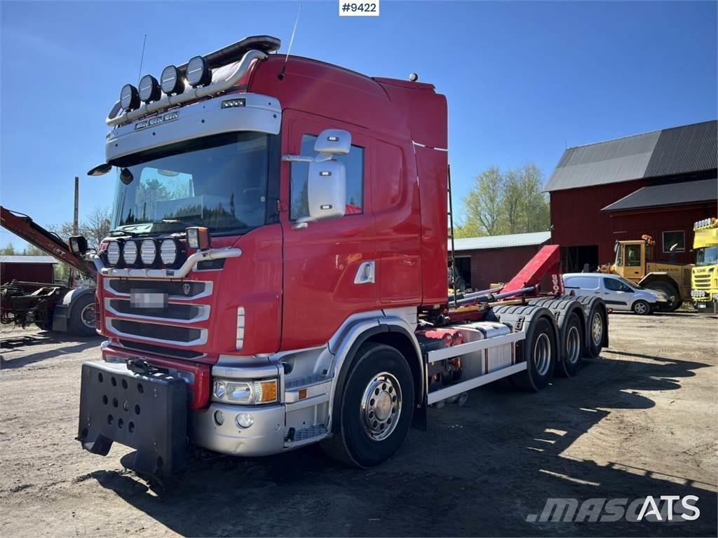 Scania G490 Hákový nosič kontajnerov