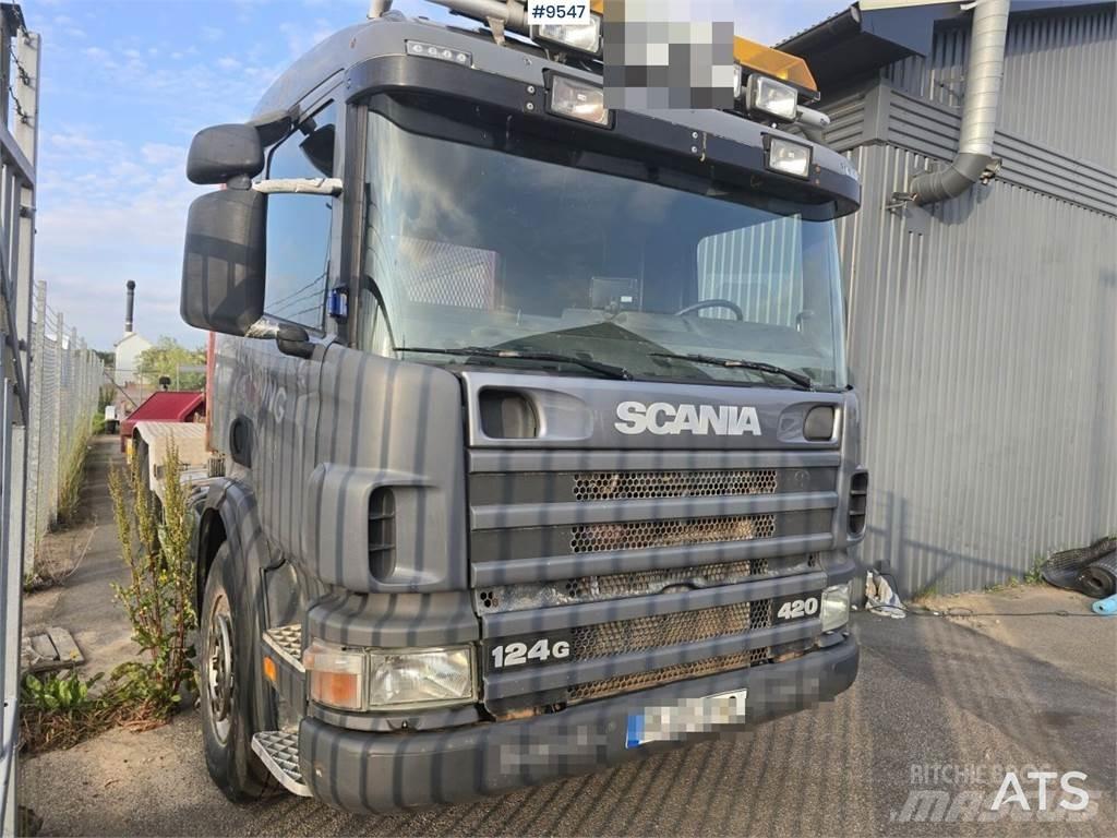 Scania P124 Hákový nosič kontajnerov