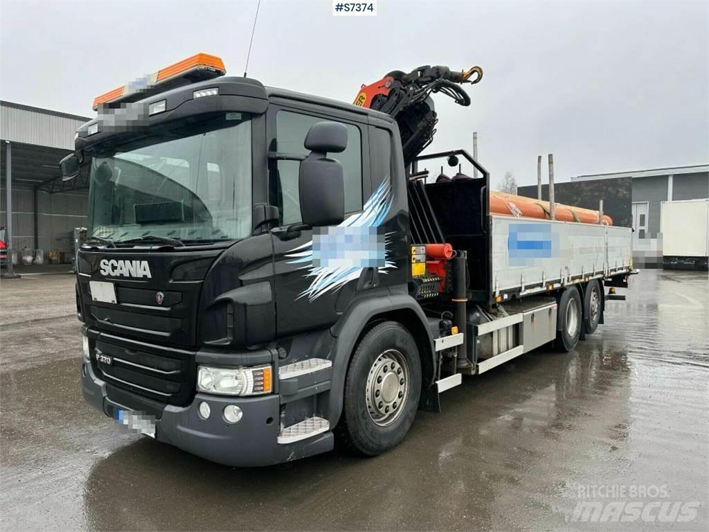 Scania P370 Autožeriavy, hydraulické ruky