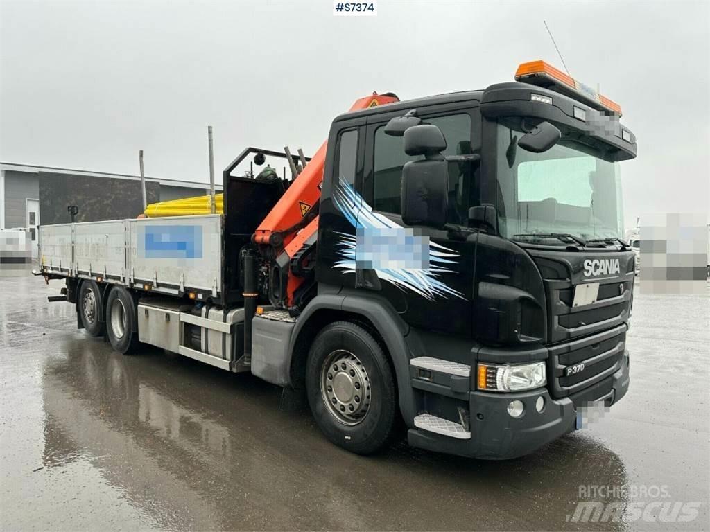 Scania P370 Autožeriavy, hydraulické ruky