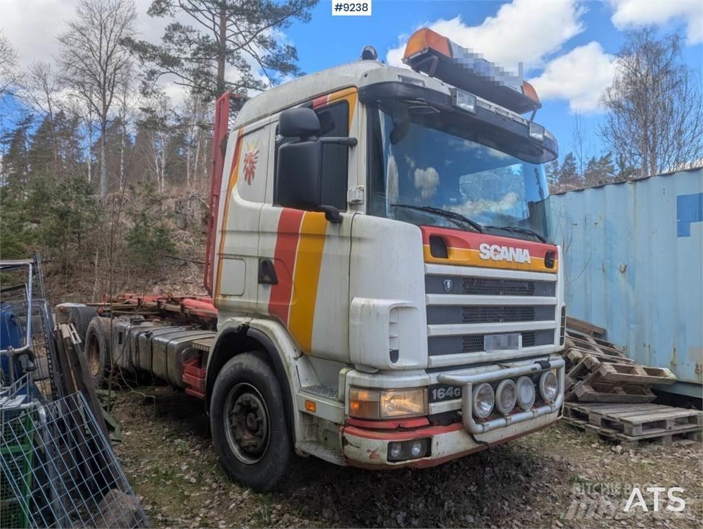 Scania R164GB6X2NZ580 Hákový nosič kontajnerov