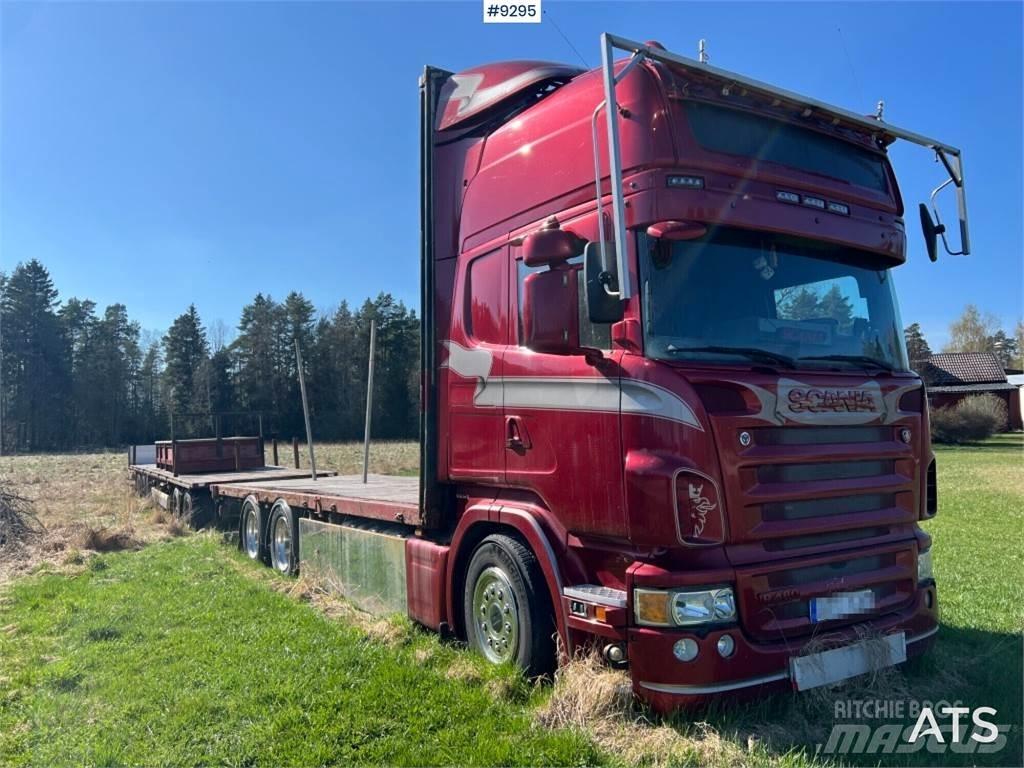 Scania R480 Plošinové nákladné automobily/nákladné automobily so sklápacími bočnicami