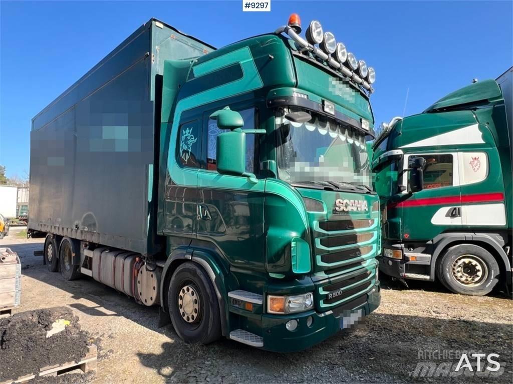 Scania R500LB6X2*4HNB Skriňová nadstavba