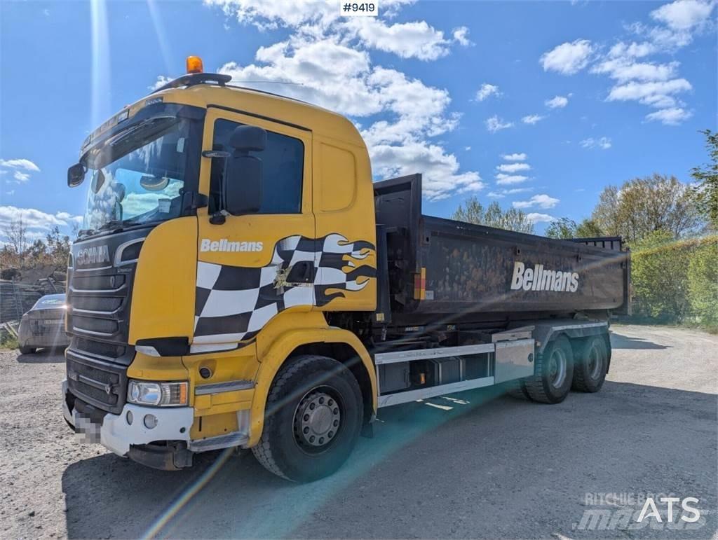 Scania R520 Hákový nosič kontajnerov