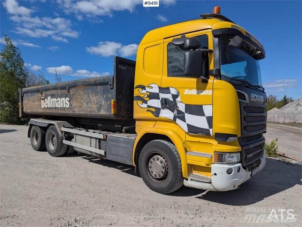 Scania R520 Hákový nosič kontajnerov