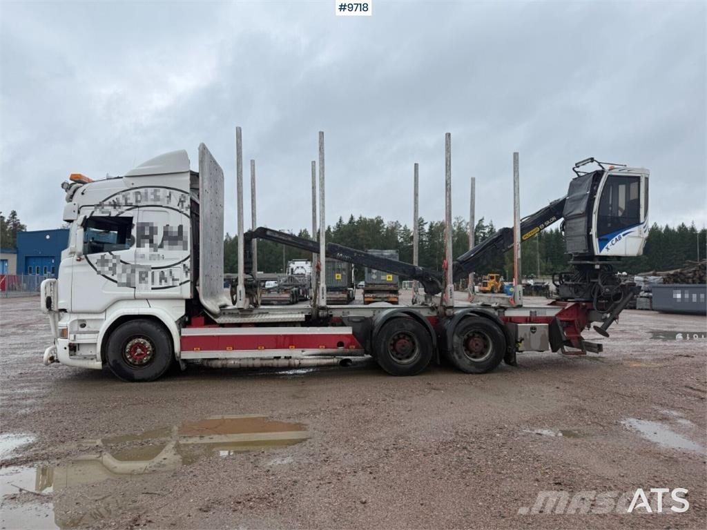 Scania R520 Nákladné vozidlá na prepravu dreva