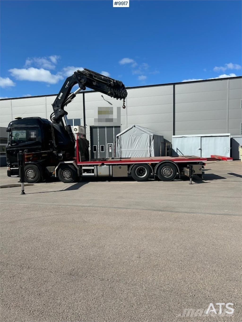 Scania R520 Autožeriavy, hydraulické ruky