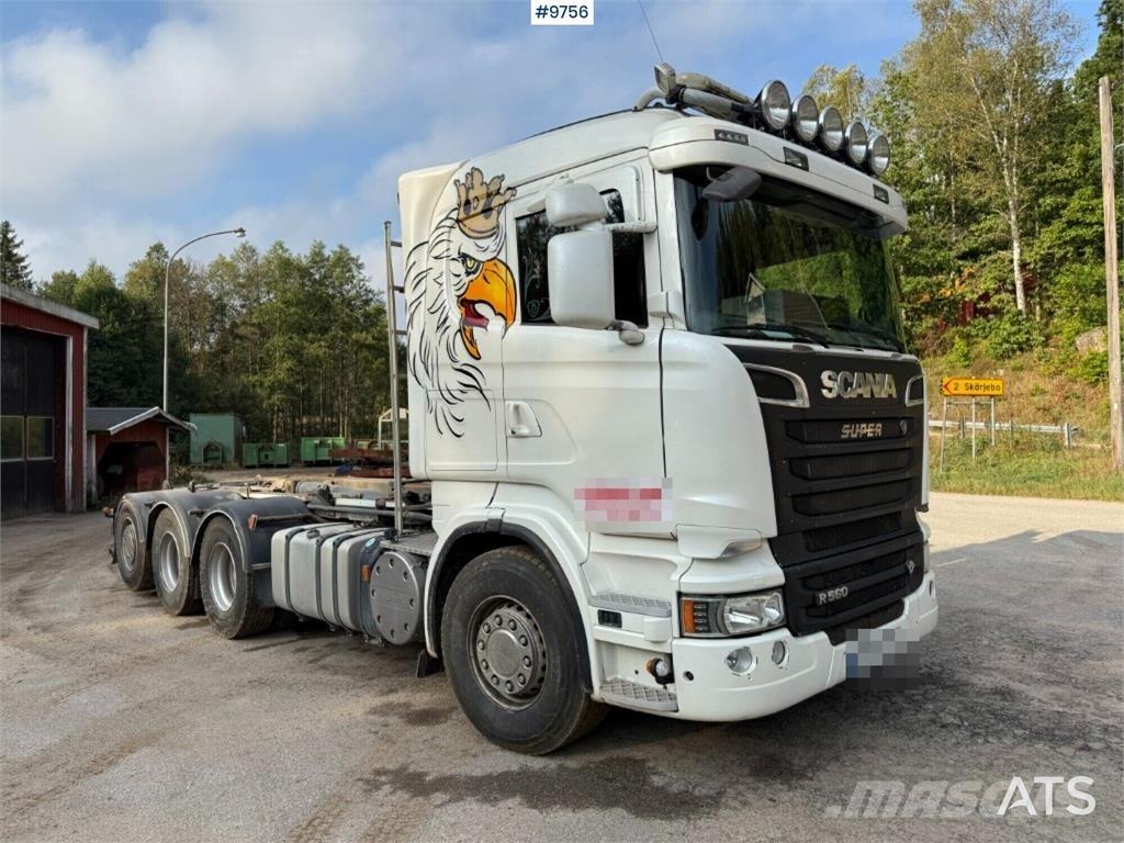 Scania R560 8X4 Hákový nosič kontajnerov