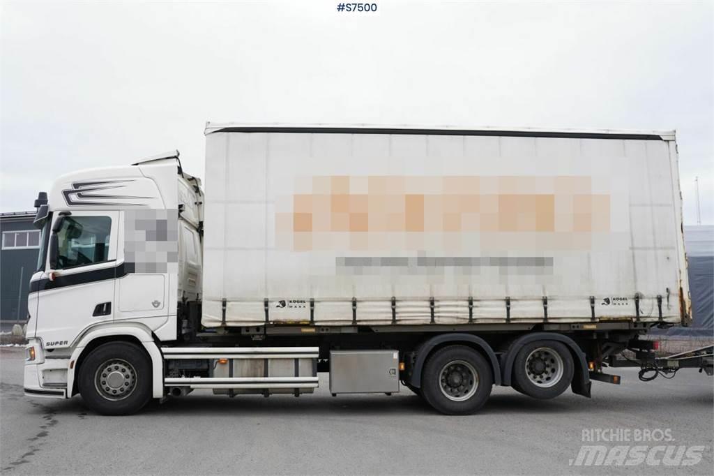 Scania R580 Skriňová nadstavba