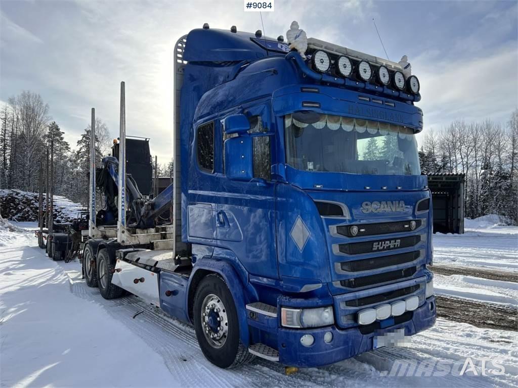 Scania R580 6X4 Nákladné vozidlá na prepravu dreva