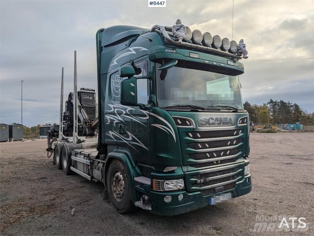 Scania R580LB 6X4 HNB Nákladné vozidlá na prepravu dreva