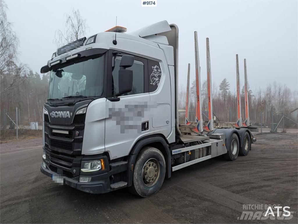 Scania R730 Nákladné vozidlá na prepravu dreva