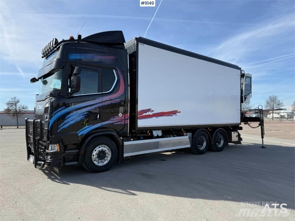 Scania S650B Skriňová nadstavba