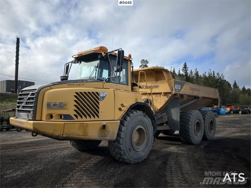 Volvo A25D Kĺbové nákladné autá