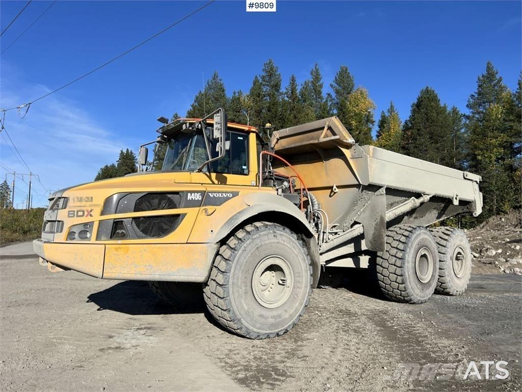 Volvo A40G dump truck Kĺbové nákladné autá